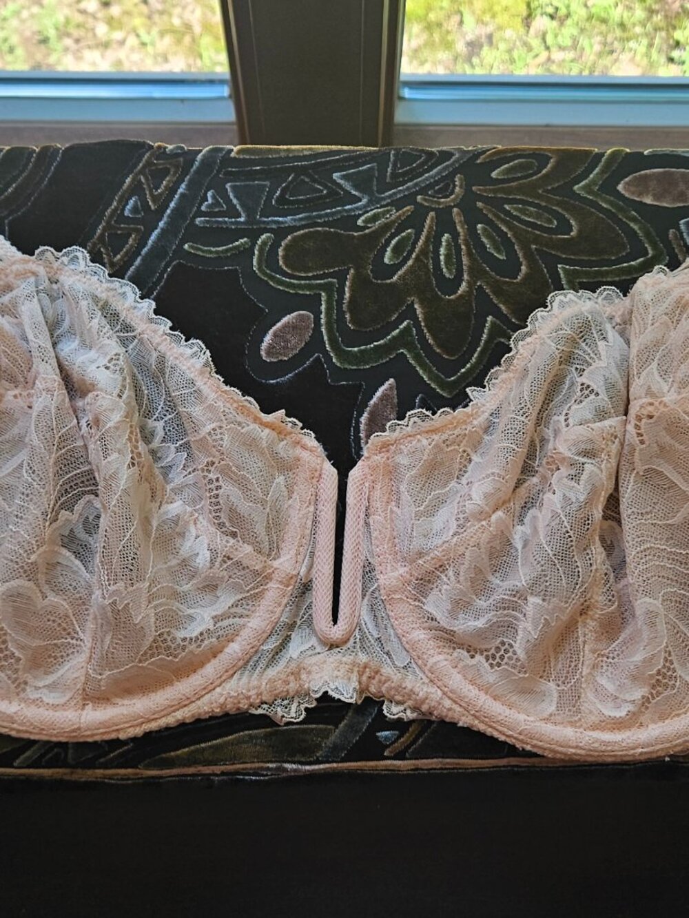 Beautiful Auden Pink Lace Balconette Underwire Bra | 38D